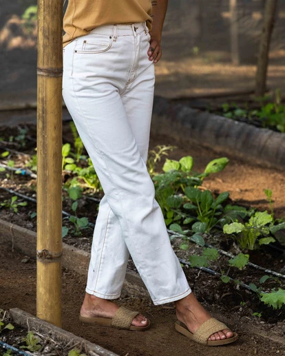 Billabong Cheeky Denim Pants NATURAL (nat) 5 Billabong Cheeky Denim Pants NATURAL (nat) - Image 5