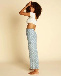 Billabong Wrangler Perfect Pair High-Waisted Pants RODEO BLUE (bgb0) 8 Billabong Wrangler Perfect Pair High-Waisted Pants RODEO BLUE (bgb0) -billabong shop abjdp00131 billabongw bgb0 sd1