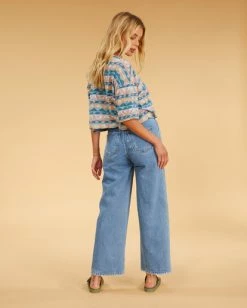 Billabong Salty Blonde Chill Out Jeans SALTY BLUE (syl) -billabong shop abjdp00139 billabongw syl bck1 1