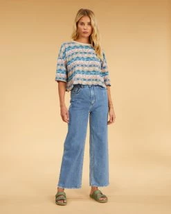 Billabong Salty Blonde Chill Out Jeans SALTY BLUE (syl) -billabong shop abjdp00139 billabongw syl frt1 1