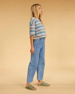 Billabong Salty Blonde Chill Out Jeans SALTY BLUE (syl) -billabong shop abjdp00139 billabongw syl sd1