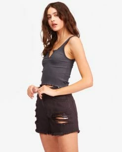Billabong How Bout That Denim Shorts OFF BLACK (ofb) 11 Billabong How Bout That Denim Shorts OFF BLACK (ofb) -billabong shop abjds00105 billabongw ofb sd1 1