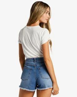 Billabong So Cheeky Denim Shorts DARK DENIM (brqw) 8 Billabong So Cheeky Denim Shorts DARK DENIM (brqw) -billabong shop abjds00111 billabongw brqw bck1