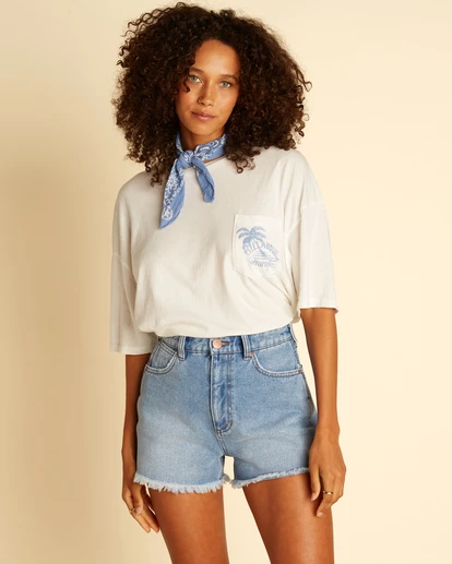 Billabong Wrangler Showdown Denim Short BLUE SURF 1 (bjl0) 5 Billabong Wrangler Showdown Denim Short BLUE SURF 1 (bjl0) - Image 5