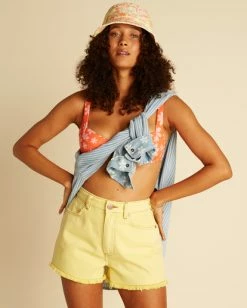 Billabong Wrangler Showdown Denim Shorts SOL RIDER (yza0) -billabong shop abjds00115 billabongw yza0 frt1 1