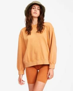 Billabong Ideal Crewneck Sweatshirt TOFFEE (tof)