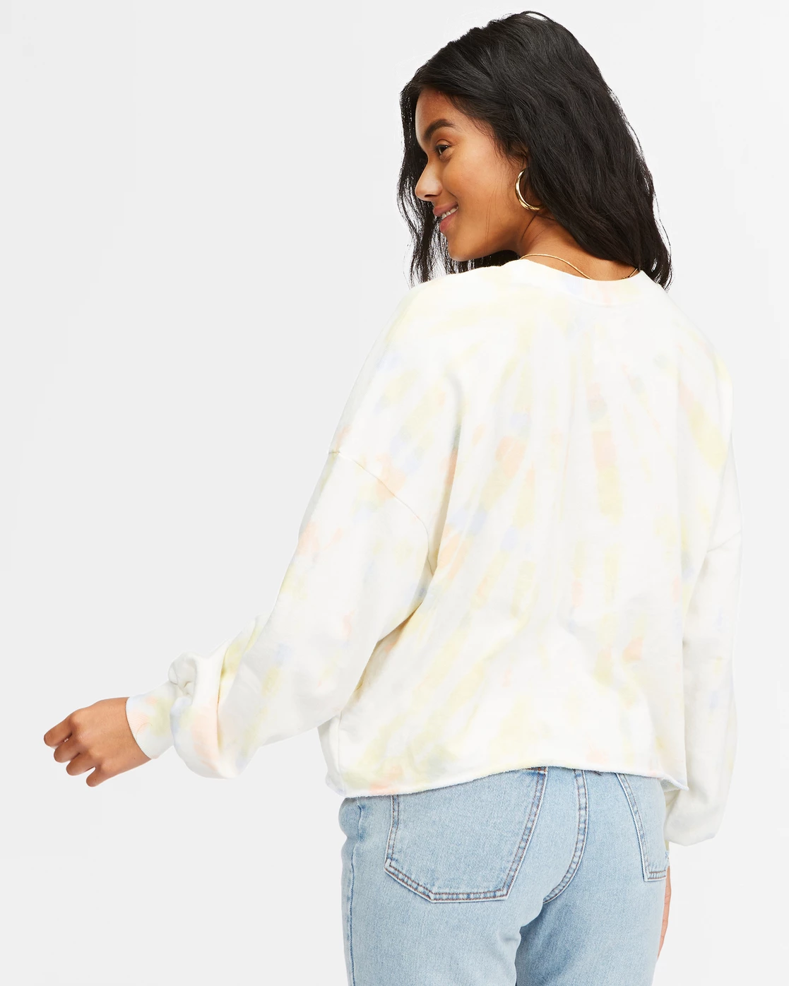 Billabong Dreamy Hues Crewneck Sweatshirt MULTI (mul) 3 Billabong Dreamy Hues Crewneck Sweatshirt MULTI (mul) - Image 3