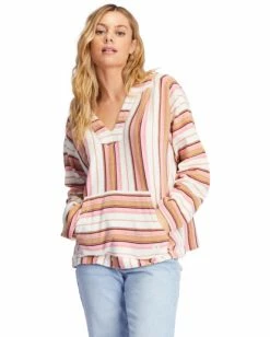 Billabong Baja Sands Pullover Hoodie ANTIQUE WHITE (anw) -billabong shop abjft00221 billabongw anw frt1 1