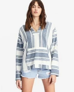 Billabong Baja Sands Pullover Hoodie MEDIUM VINTAGE (bjny)