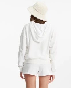 Billabong Still Chill Pullover Hoodie SALT CRYSTAL (scs) -billabong shop abjft00257 billabongw scs bck1