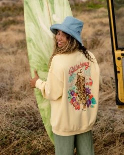 Billabong Ride In Oversized Crewneck Sweatshirt SOL RISE (yer0)