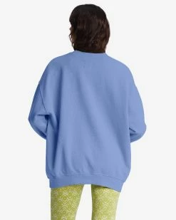 Billabong Ride In Oversized Crewneck Sweatshirt GOOD TIDES (phv0) -billabong shop abjft00281 billabongw phv0 bck1