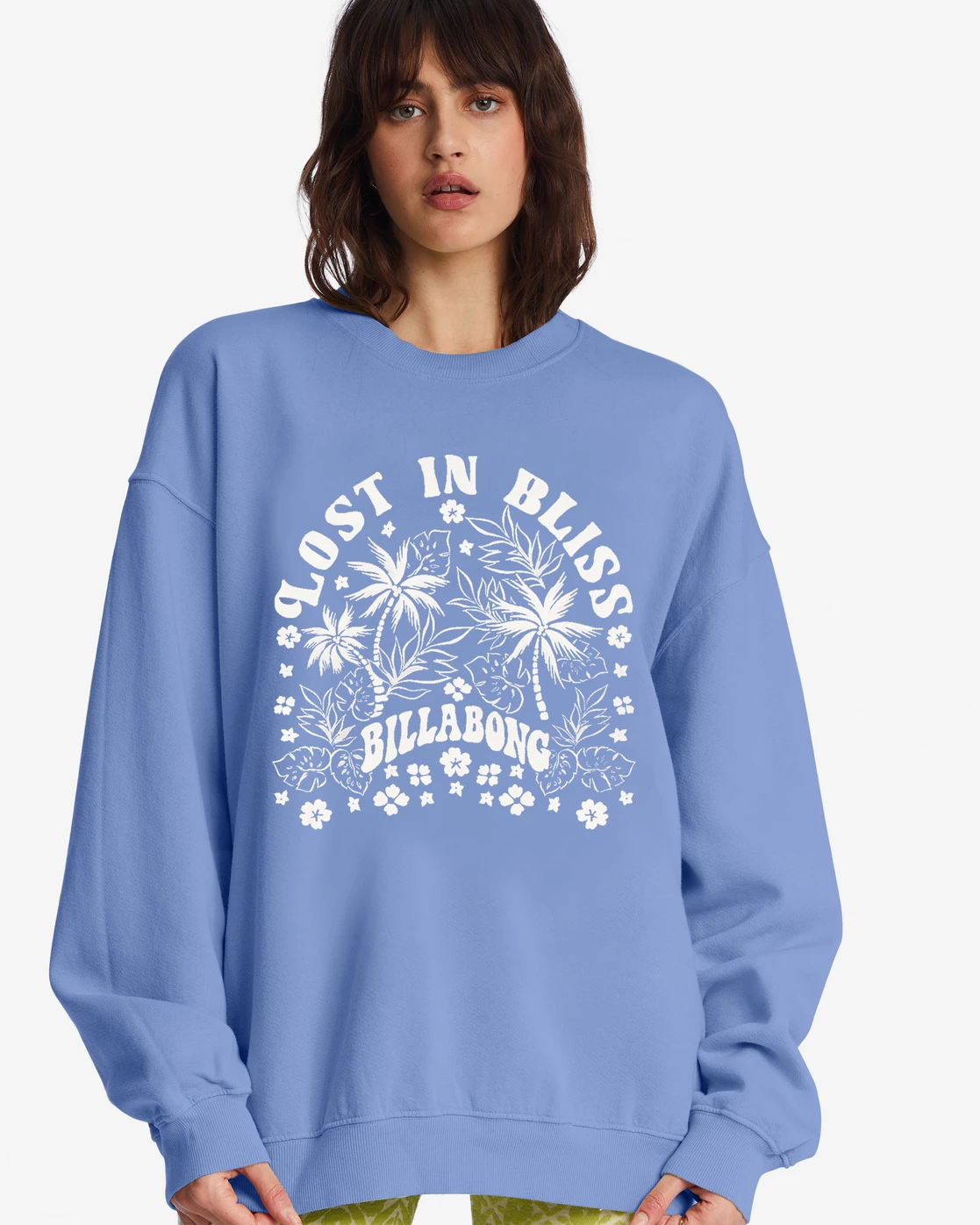 Billabong Ride In Oversized Crewneck Sweatshirt GOOD TIDES (phv0) 4 Billabong Ride In Oversized Crewneck Sweatshirt GOOD TIDES (phv0) - Image 4