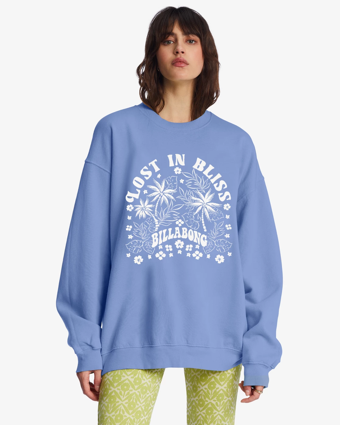 Billabong Ride In Oversized Crewneck Sweatshirt GOOD TIDES (phv0) 1 Billabong Ride In Oversized Crewneck Sweatshirt GOOD TIDES (phv0)
