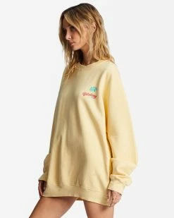 Billabong Ride In Oversized Crewneck Sweatshirt SOL RISE (yer0) 8 Billabong Ride In Oversized Crewneck Sweatshirt SOL RISE (yer0) -billabong shop abjft00281 billabongw yer0 sd1