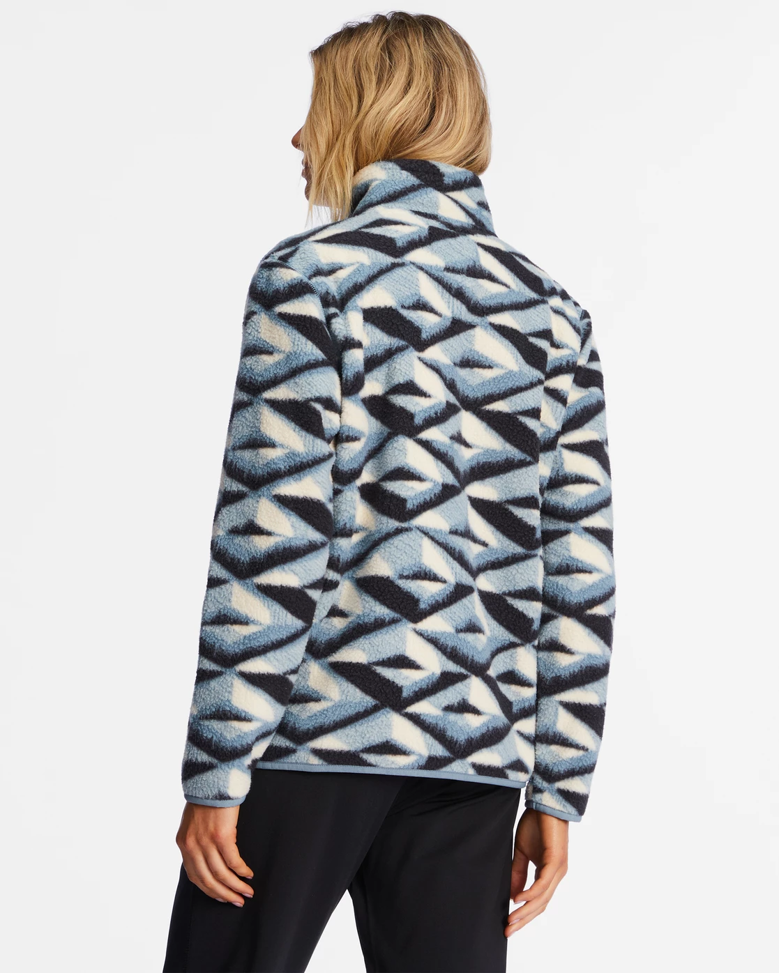 Billabong A/Div Boundary Mock 3 Half-Zip Pullover Sweatshirt BLUE HORIZON (bkf0) 5 Billabong A/Div Boundary Mock 3 Half-Zip Pullover Sweatshirt BLUE HORIZON (bkf0) - Image 5