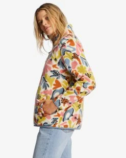 Billabong A/Div Boundary Mock 3 Half-Zip Pullover Sweatshirt MULTI 3 (mul3) -billabong shop abjft00287 billabongw mul3 sd1