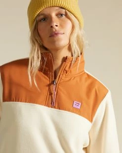 Billabong A/Div Boundary Lite Half-Zip Mock Neck Sweatshirt ADOBE (ado) 10 Billabong A/Div Boundary Lite Half-Zip Mock Neck Sweatshirt ADOBE (ado) -billabong shop abjft00289 billabongw ado dtl2