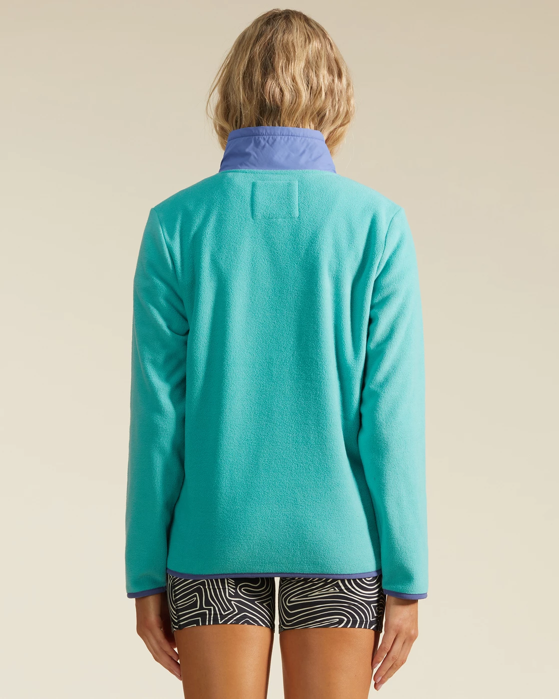 Billabong A/Div Boundary Lite Half-Zip Mock Neck Sweatshirt SEAGREEN (sgn) 3 Billabong A/Div Boundary Lite Half-Zip Mock Neck Sweatshirt SEAGREEN (sgn) - Image 3