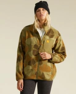 Billabong A/Div Switchback Full Zip 2 Zip-Up Jacket CAMO (cmm) 10 Billabong A/Div Switchback Full Zip 2 Zip-Up Jacket CAMO (cmm) -billabong shop abjft00290 billabongw cmm frt1 1