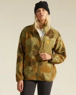 Billabong A/Div Switchback Full Zip 2 Zip-Up Jacket CAMO (cmm)