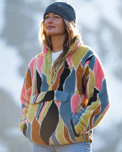 Billabong A/Div Switchback Pullover Mock Neck Sweatshirt MULTI 2 (mul2) 6 Billabong A/Div Switchback Pullover Mock Neck Sweatshirt MULTI 2 (mul2) - Image 6