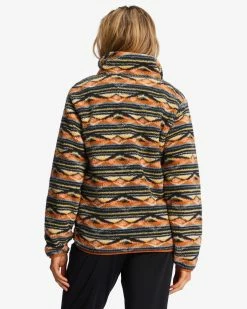 Billabong A/Div Switchback Pullover Mock Neck Sweatshirt BLUE HORIZON (bkf0) -billabong shop abjft00291 billabongw bkf0 bck1 1