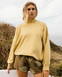Billabong A/Div Canyon Mock Neck Sweatshirt DESERT SAGE (ykl0)