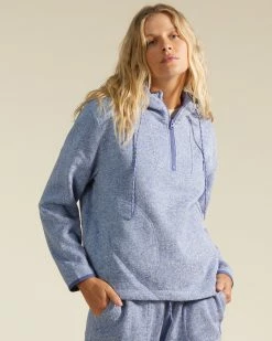 Billabong A/Div Highway Half-Zip Hoodie BLUE MOUNTAIN (pmk0) 10 Billabong A/Div Highway Half-Zip Hoodie BLUE MOUNTAIN (pmk0) -billabong shop abjft00295 billabongw pmk0 frt2