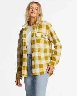 Billabong A/Div Forge Fleece Flannel Shacket FRESH MOSS (gmg0)