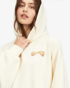Billabong Ride Out Oversized Hoodie ANTIQUE WHITE (anw) -billabong shop abjft00325 billabongw anw dtl3