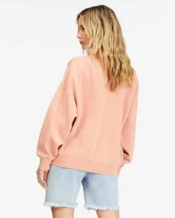 Billabong Lost Time Pullover Sweatshirt STONE ROSE (sne) 11 Billabong Lost Time Pullover Sweatshirt STONE ROSE (sne) -billabong shop abjft00331 billabongw sne bck1 1