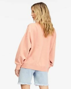 Billabong Lost Time Pullover Sweatshirt STONE ROSE (sne) 8 Billabong Lost Time Pullover Sweatshirt STONE ROSE (sne) -billabong shop abjft00331 billabongw sne bck1