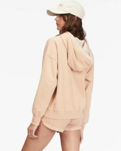 Billabong Perfect Weekend Heavyweight Pullover Hoodie DRIFTWOOD (tht0) -billabong shop abjft00339 billabongw tht0 bck1 1