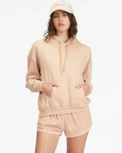 Billabong Perfect Weekend Heavyweight Pullover Hoodie DRIFTWOOD (tht0) -billabong shop abjft00339 billabongw tht0 frt1 1