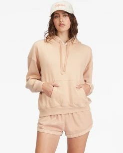Billabong Perfect Weekend Heavyweight Pullover Hoodie DRIFTWOOD (tht0)