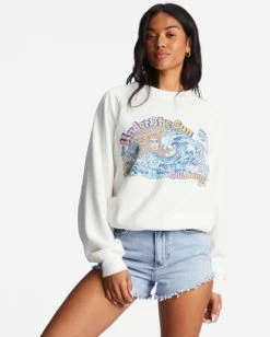 Billabong Here We Go Graphic Crewneck Sweatshirt SALT CRYSTAL 1 (sc1) -billabong shop abjft00344 billabongw sc1 frt1 1