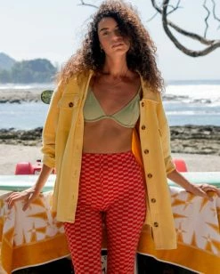 Billabong Anytime Shacket Oversized Button-Through Jacket MELLOW DAZE (ygn0) -billabong shop abjft00350 billabongl ygn0 frt1 1