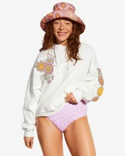 Billabong X Smiley Hidden Smiles Hoodie SALT CRYSTAL (scs)