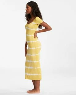 Billabong Mid Day Midi Dress SUNBURST (srt) 10 Billabong Mid Day Midi Dress SUNBURST (srt) -billabong shop abjkd00132 billabongw srt sd1 1