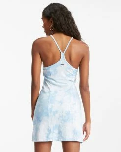 Billabong Go Easy Mini Bodycon Dress MORNING SKY (bzp0) -billabong shop abjkd00176 billabongw bzp0 bck1
