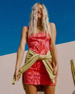 Billabong Till Dawn Knit Dress VINTAGE CORAL (vco)