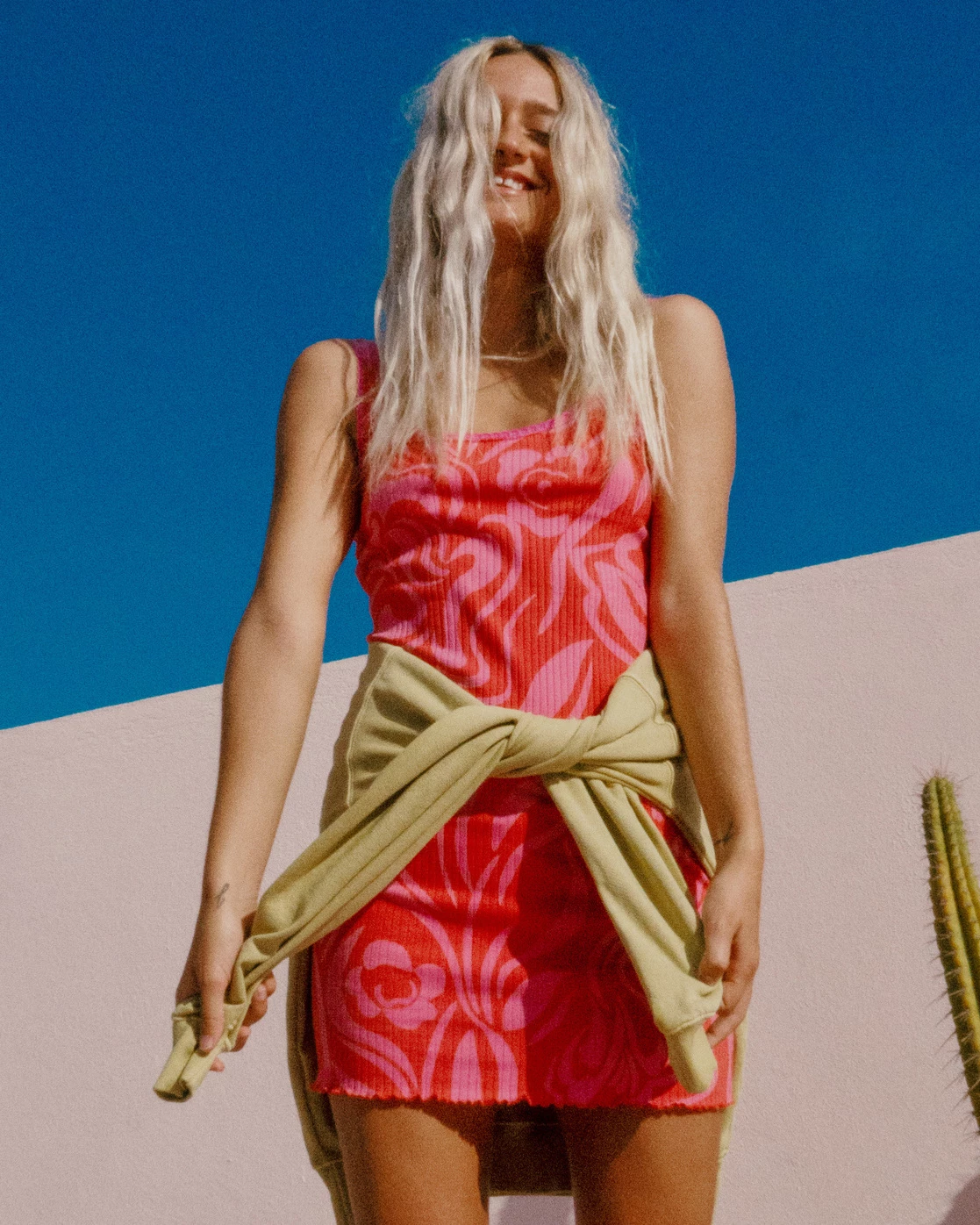 Billabong Till Dawn Knit Dress VINTAGE CORAL (vco) 1 Billabong Till Dawn Knit Dress VINTAGE CORAL (vco)