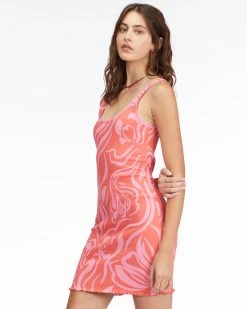 Billabong Till Dawn Knit Dress VINTAGE CORAL (vco) 8 Billabong Till Dawn Knit Dress VINTAGE CORAL (vco) -billabong shop abjkd00188 billabongw vco sd1