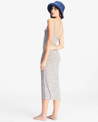 Billabong Dream Again Bodycon Maxi Dress MULTI (mul) 6 Billabong Dream Again Bodycon Maxi Dress MULTI (mul) - Image 6