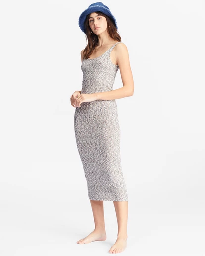 Billabong Dream Again Bodycon Maxi Dress MULTI (mul) 5 Billabong Dream Again Bodycon Maxi Dress MULTI (mul) - Image 5