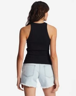 Billabong Tomboy Tank Top BLACK PEBBLE (bpb) -billabong shop abjkt00170 billabongw bpb bck1