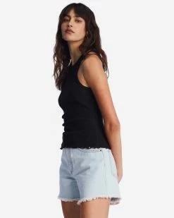 Billabong Tomboy Tank Top BLACK PEBBLE (bpb) -billabong shop abjkt00170 billabongw bpb sd1