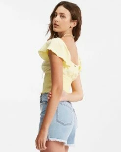 Billabong Secret Spot Knit Top PINA COLADA (pca) -billabong shop abjkt00196 billabongw pca bck1