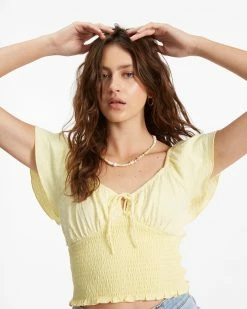 Billabong Secret Spot Knit Top PINA COLADA (pca) -billabong shop abjkt00196 billabongw pca dtl1